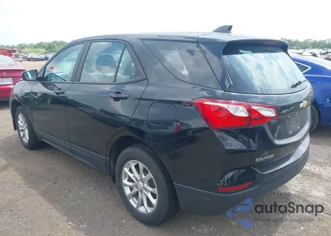 2020 Chevrolet Equinox Fwd Ls z USA, uszkodzony, nr VIN 2GNAXHEV0L6123609